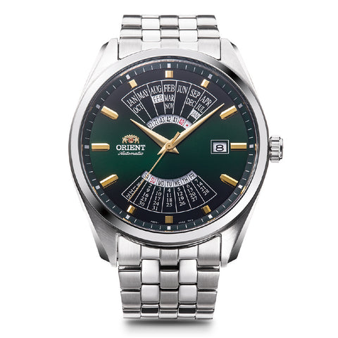 ORIENT RNBA0002E Contemporary Collection Multi Year Calendar Automatic Movement Stainless Steel Case Water Resistant