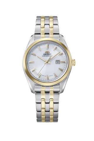 ORIENT RNWG0601S Contemporary Collection Solar-Powered Stainless Steel Elegant Design Water Resistant