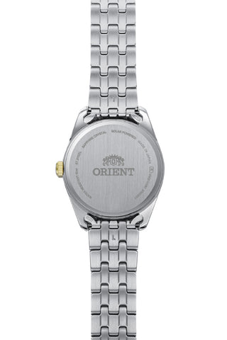 ORIENT RNWG0601S Contemporary Collection Solar-Powered Stainless Steel Elegant Design Water Resistant