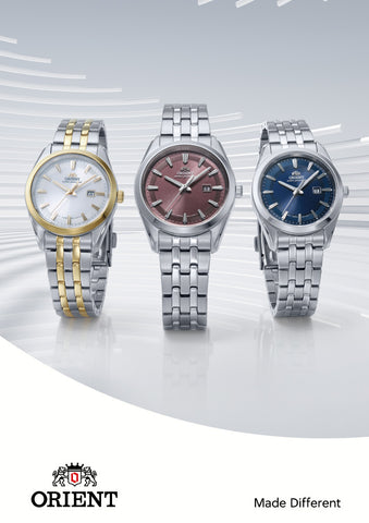 ORIENT RNWG0602L Solar-Powered Contemporary Design Water Resistant Stainless Steel Elegant Watch