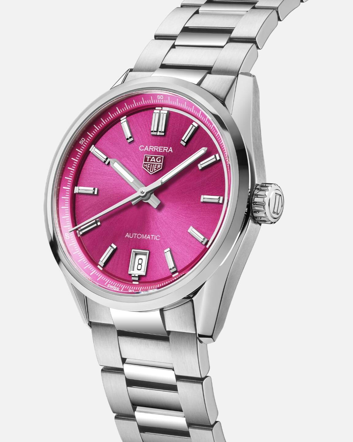 TAG Heuer WBN2313.BA0001 Watch - Swiss Automatic Movement Sapphire Crystal Stainless Steel Case Water Resistant (Image 7)