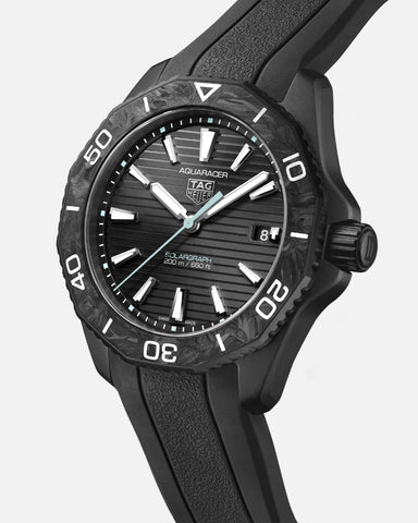 TAG Heuer WBP1112.FT6199 Watch - Professional Dive Watch 300m Water Resistance Quartz Movement Rubber Strap (Image 7)