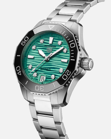 TAG Heuer WBP231K.BA0618 Professional Dive Watch 300m Water Resistance Swiss Automatic Movement Elegant Stainless Steel