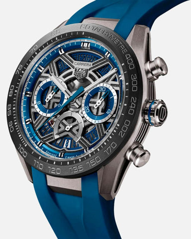 TAG Heuer CBU2081.FT6274 Swiss Automatic Movement Chronograph Black Rubber Strap Water Resistant 300m
