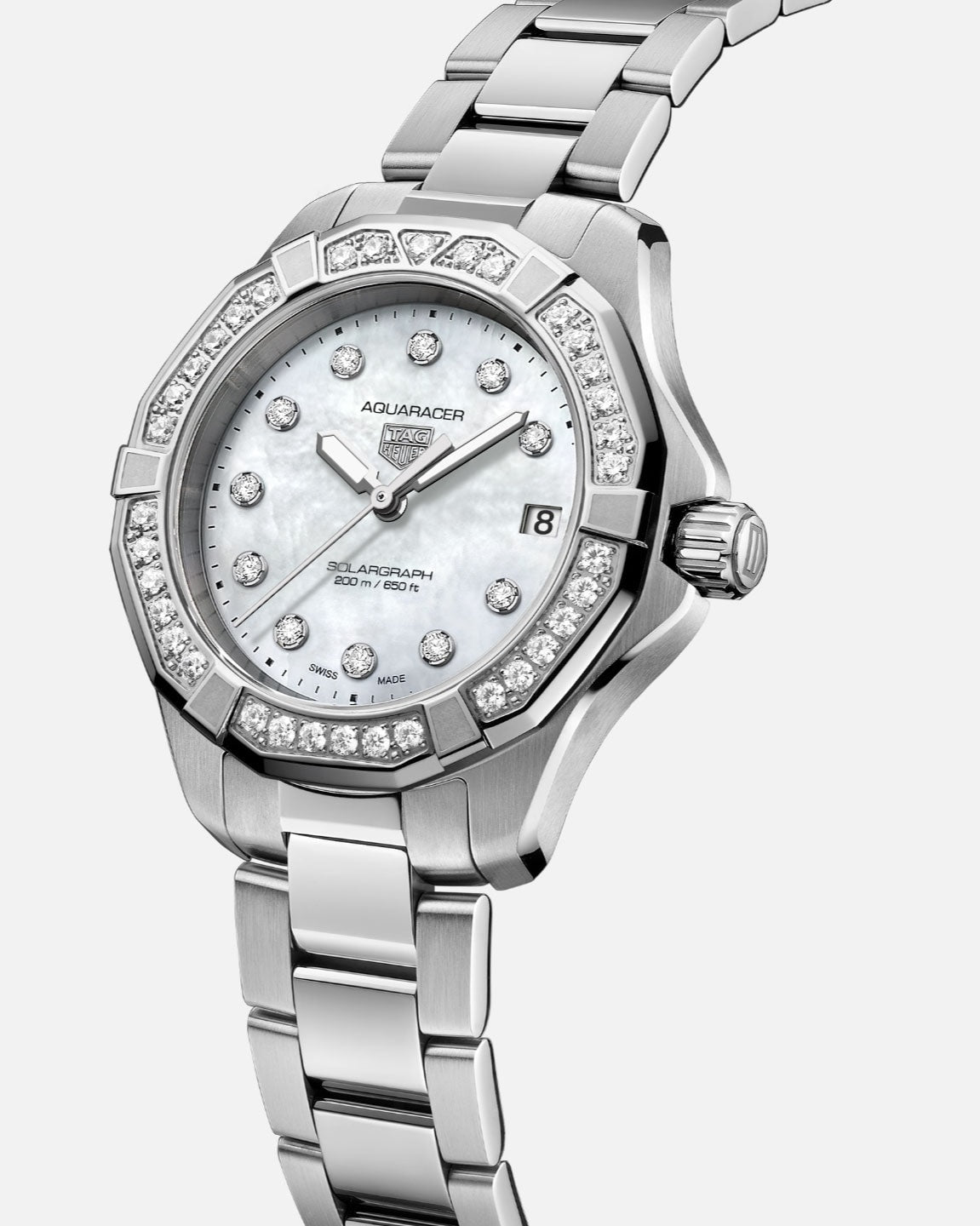 TAG Heuer WBP1314.BA0005 Watch - Swiss Automatic Movement Water Resistant Stainless Steel Case Sapphire Crystal