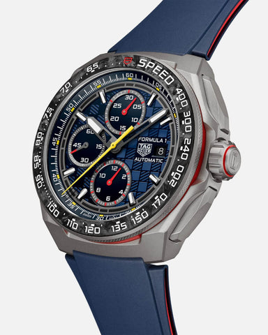 TAG Heuer CBZ2080.FT8091 Swiss Made Chronograph Black Rubber Strap 200m Water Resistance Sapphire Crystal
