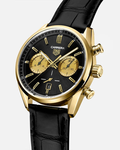 TAG Heuer CBN2044.FC8313 Watch - Elegant Chronograph Swiss Automatic Sapphire Crystal Water Resistant