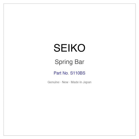 SEIKO S110BS Spring Bar for SBXY065 SRZ545P1 SRZ546P1 SRZ548P1 SSVW115 and More Models