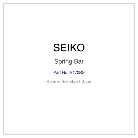 SEIKO S170BS Spring Bar for SKX247K1 SKX249K1 SKX251K1 SKX253K1 SKX255K1 and More Models