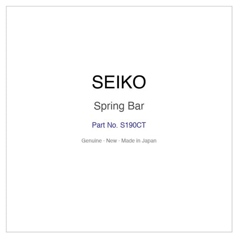SEIKO S190CT Spring Bar for SBGA361 SBGA361J SBGA362 SBGA362J SBGA364 and More Models