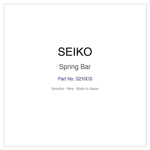 SEIKO S210CS Spring Bar for SBDC011 SBDC011J SBDC013 SBDC013J SBDC015 and More Models