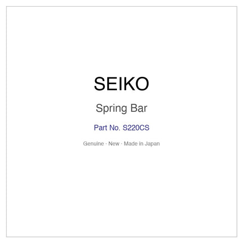 SEIKO S220CS Spring Bar for SARB059 SARB059J SARB061 SARB061J SARB063 and More Models