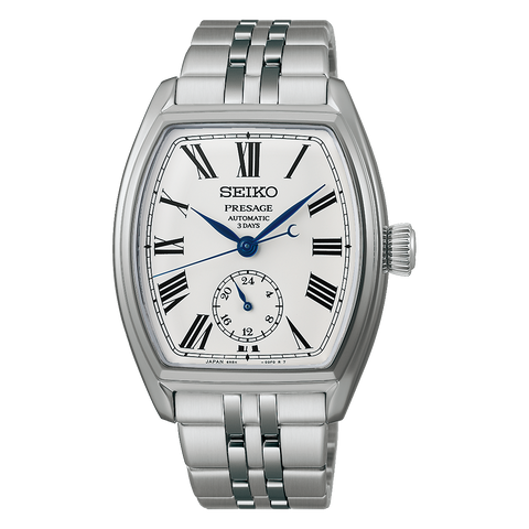 Seiko Presage analog Craft enamel dial Automatic mechanical Stainless steel 2026.2.6 watch