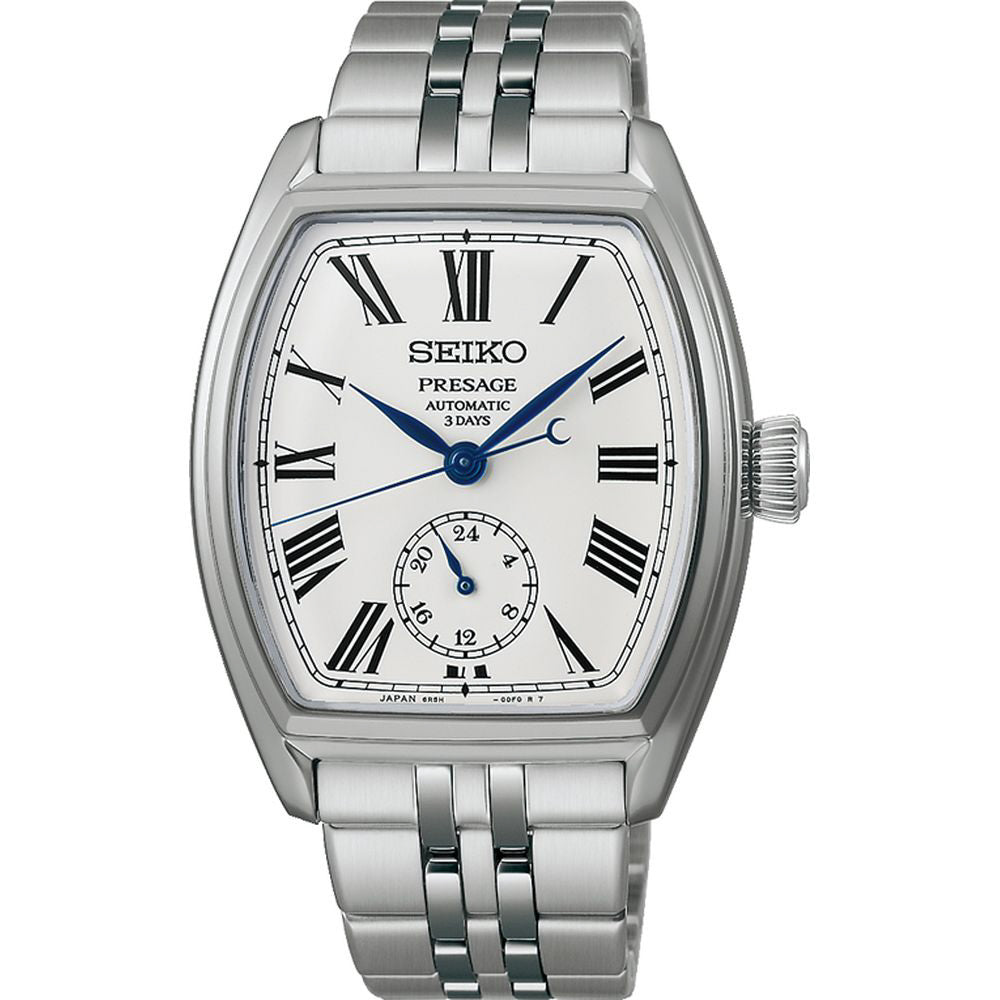 SEIKO SART013 Watch - Mechanical Automatic Watch Elegant White Dial Power Reserve Indicator Limited Edition