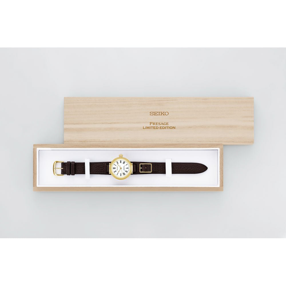 SEIKO SARX136 Watch - Limited Edition 1450 Pieces Mechanical Automatic Hand-Winding Elegant White Dial (Image 3)