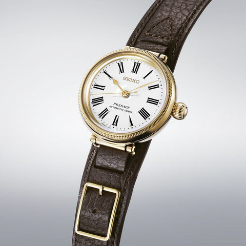 SEIKO SARX136 Watch - Limited Edition 1450 Pieces Mechanical Automatic Hand-Winding Elegant White Dial (Image 4)
