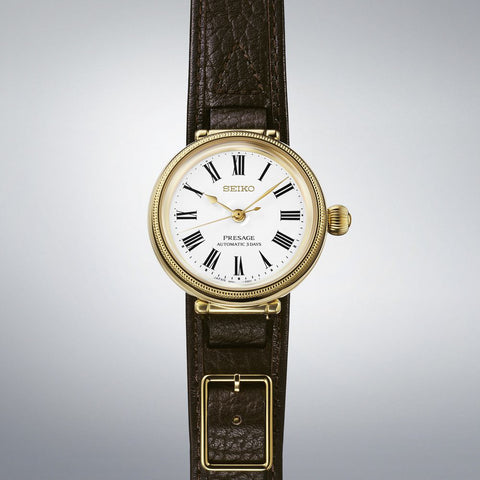 SEIKO SARX136 Watch - Limited Edition 1450 Pieces Mechanical Automatic Hand-Winding Elegant White Dial (Image 5)