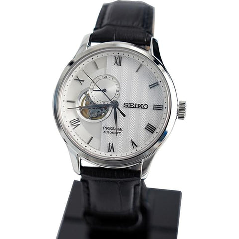 SEIKO PRESAGE Watch SARY095/SSA379J1 Semi-skeleton dual curve sapphire glass 2018 JAPAN