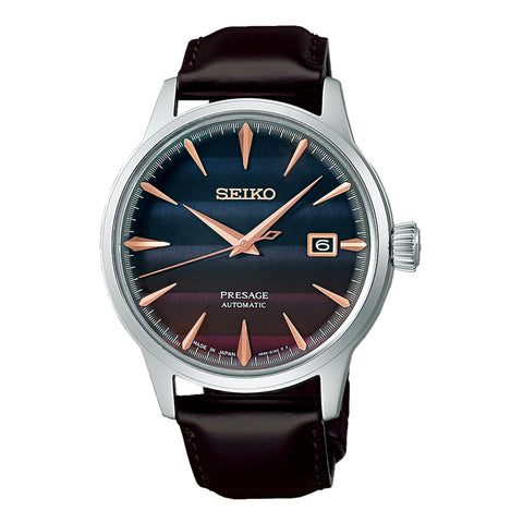 SEIKO presage SARY239 Mechanical 4R35 Leather  5ATM watch 2024.02release