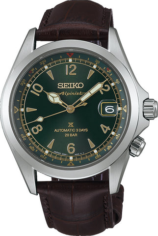 SEIKO SBDC211 Watch - Mechanical Automatic Watch - Prospex Green Dial - Water Resistant - Limited Edition