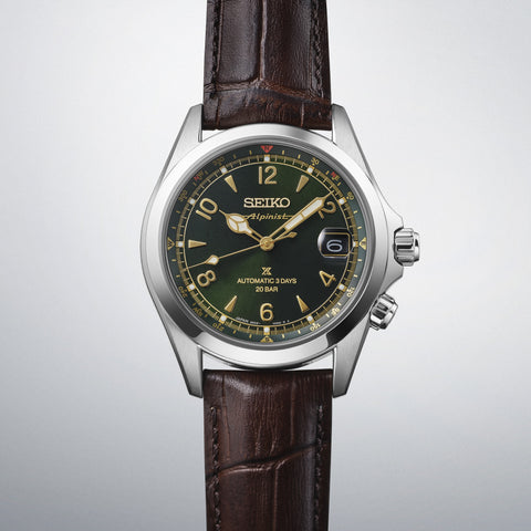 SEIKO SBDC211 Watch - Mechanical Automatic Watch - Prospex Green Dial - Water Resistant - Limited Edition (Image 4)