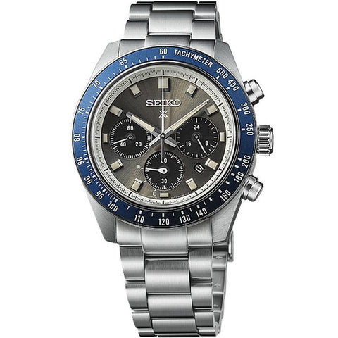 PROSPEX SPEEDTIMER SBDL111 solar metal made in japan men's watch