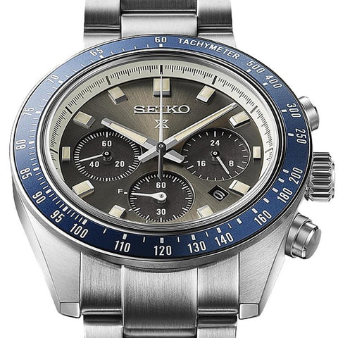 PROSPEX SPEEDTIMER SBDL111 solar metal made in japan men's watch