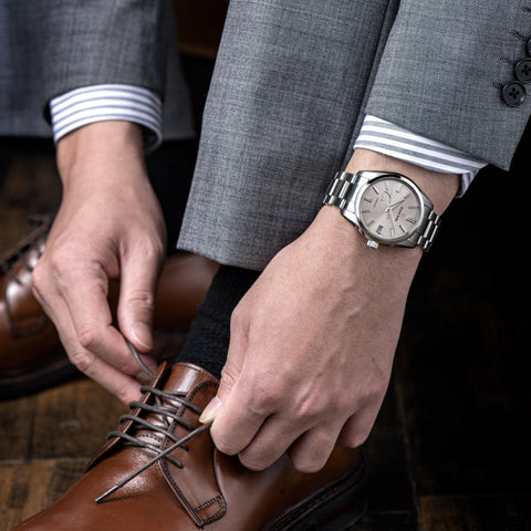 SEIKO SBGA437 Grand Seiko Heritage Collection Spring Drive Automatic 37mm Stainless Steel Sapphire Crystal Elegant