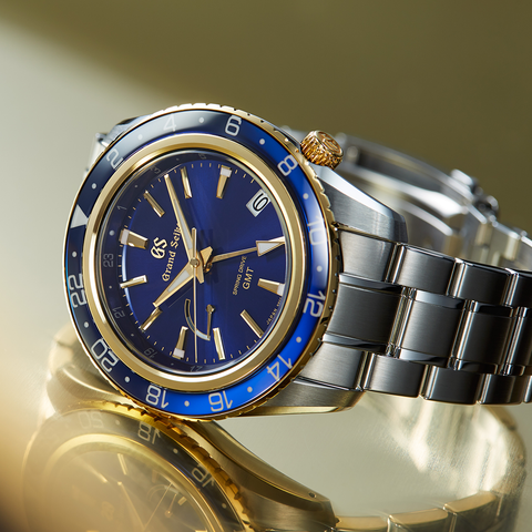 Grand Seiko SBGE248 Automatic Movement Stainless Steel Case Blue Dial 200m Water Resistance