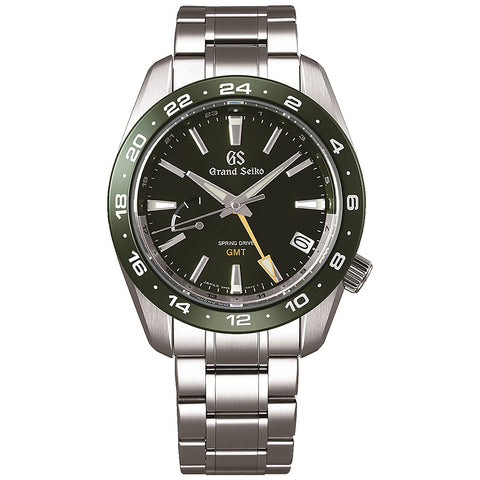 SEIKO SBGE257 Grand Seiko Sport Collection Spring Drive GMT 40mm Stainless Steel Automatic Movement Sapphire Crystal