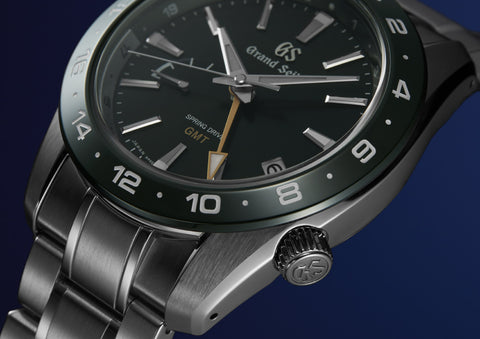 SEIKO SBGE257 Grand Seiko Sport Collection Spring Drive GMT 40mm Stainless Steel Automatic Movement Sapphire Crystal
