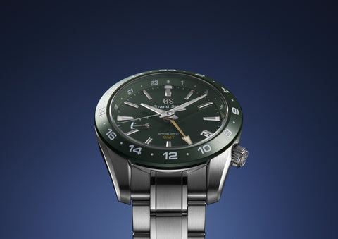 SEIKO SBGE257 Grand Seiko Sport Collection Spring Drive GMT 40mm Stainless Steel Automatic Movement Sapphire Crystal