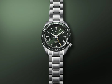 SEIKO SBGE257 Grand Seiko Sport Collection Spring Drive GMT 40mm Stainless Steel Automatic Movement Sapphire Crystal