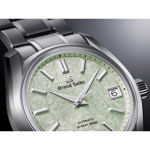 Grand Seiko SBGH343 Automatic Movement Stainless Steel Case Sapphire Crystal Blue Dial