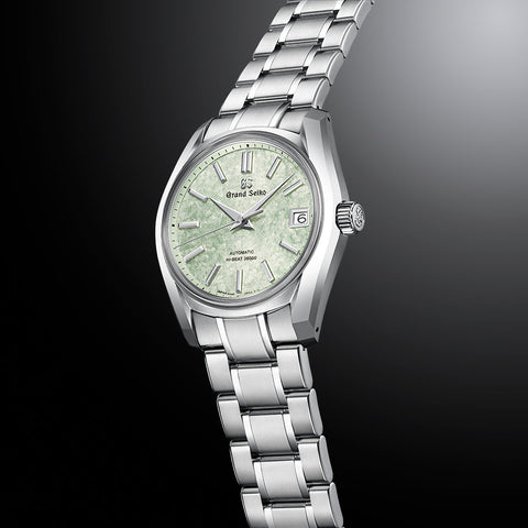 Grand Seiko SBGH343 Automatic Movement Stainless Steel Case Sapphire Crystal Blue Dial