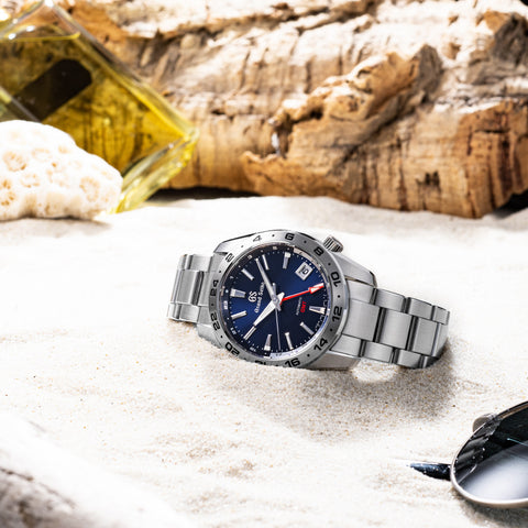 SEIKO SBGM245 Mechanical Automatic Watch 40mm Case Stainless Steel GMT Function Sport Collection