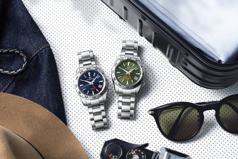 SEIKO SBGM245 Mechanical Automatic Watch 40mm Case Stainless Steel GMT Function Sport Collection