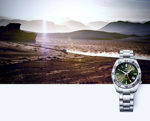 SEIKO SBGM247 Grand Seiko Sport Collection Mechanical GMT Automatic Self-Winding Watch Stainless Steel 39mm