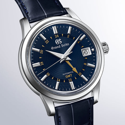 Grand Seiko SBGM257 Automatic Movement Stainless Steel Case Blue Dial 40mm Water Resistant
