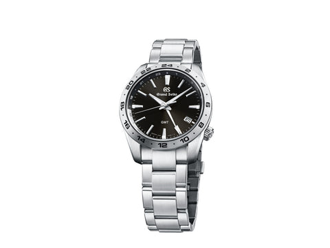 SEIKO SBGN027 Sport Collection Quartz GMT Swiss Movement Stainless Steel Water Resistant Elegant Design