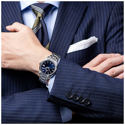 SEIKO SBGP013 Elegant Quartz Watch Stainless Steel Case Sapphire Crystal 100m Water Resistant