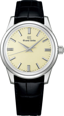 SEIKO SBGW301 Mechanical Hand-Wound Grand Seiko Watch Stainless Steel Case 72-Hour Power Reserve Elegant Design