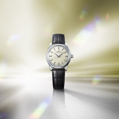 SEIKO SBGW301 Mechanical Hand-Wound Grand Seiko Watch Stainless Steel Case 72-Hour Power Reserve Elegant Design