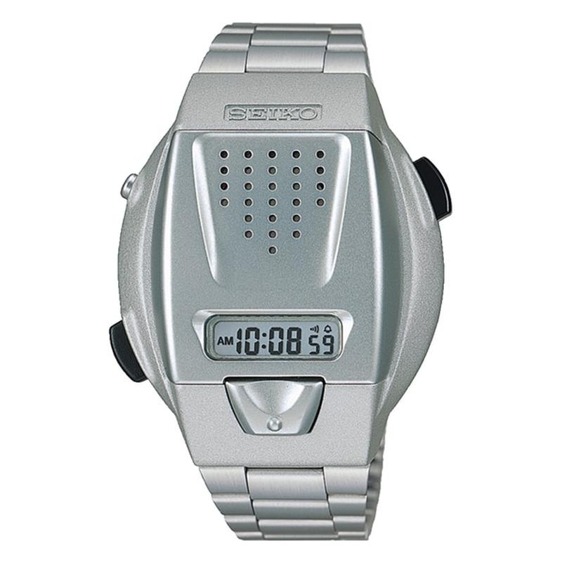 SEIKO SBJS001 Watch - Audio Digital Watch Battery powered quartz watch