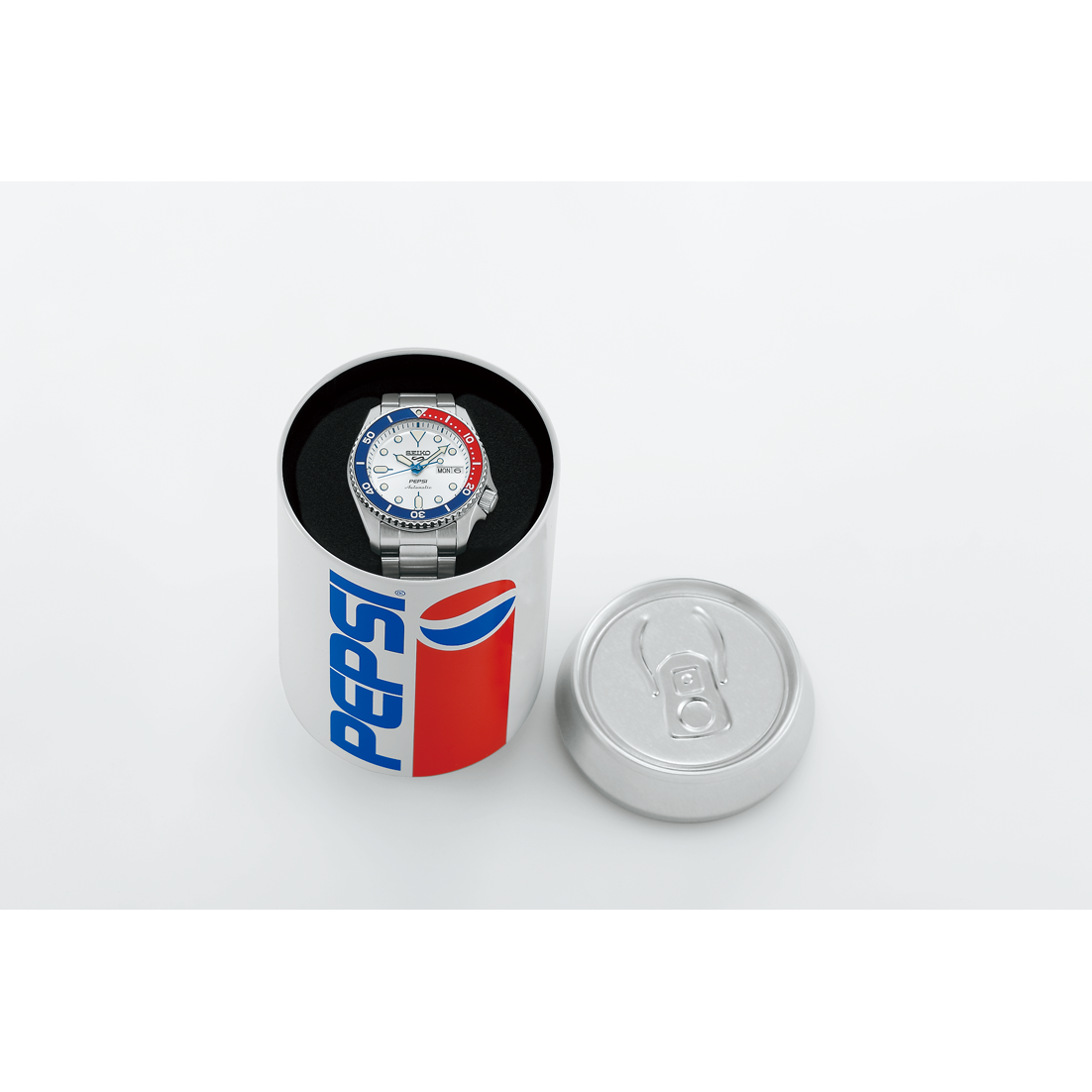 未使用！SEIKO×PEPSIコラボSBSA319 SEIKO Pepsi Collaboration Limited Edition Model Wristwatch SBSA319