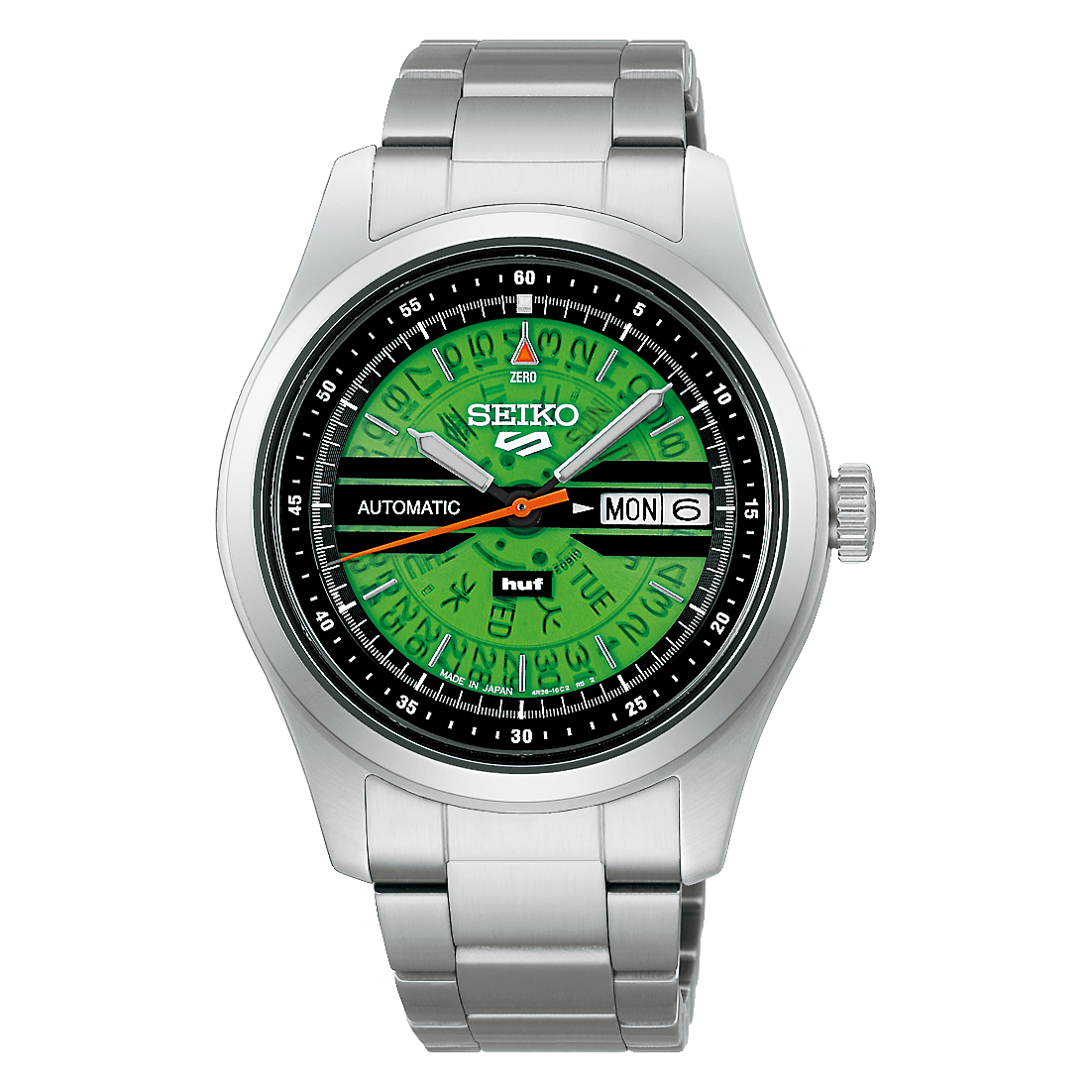 IPPO JAPAN WATCH SBSA323 WATCH - Seiko /SRPM09 Mechanical HUF Limited Edition Auto Steel Bracelet 2026.3.6 release (Image 2)