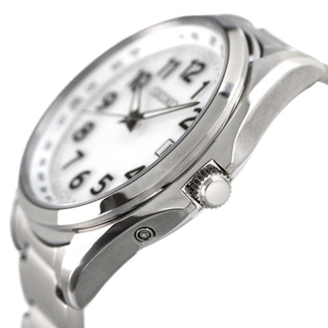 Seiko Selection SBTM327 Titanium Men's solar Quartz watch