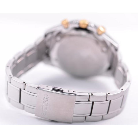 SEIKO SELECTION 10 ATM Water Resistant Gold x Silver SBTR015 Men's Watch
