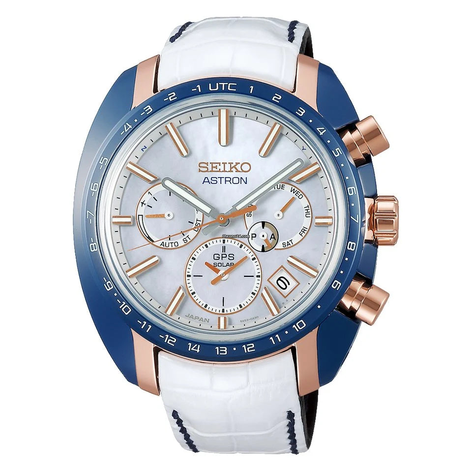 SEIKO Astron SBXC092 140th Anniversary Limited Solar GPS Watch
