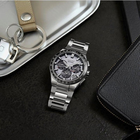 SEIKO Astron SBXC107 SSH107J1 Solar GPS titanium watch